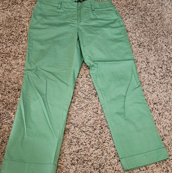 New York & Company Pants - New York & Company Green Ankle Pants